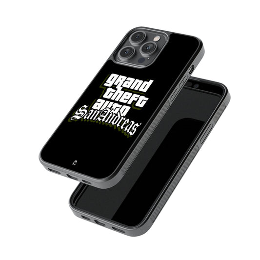 Grand Theft Auto San Andreas Glossy Metal Case