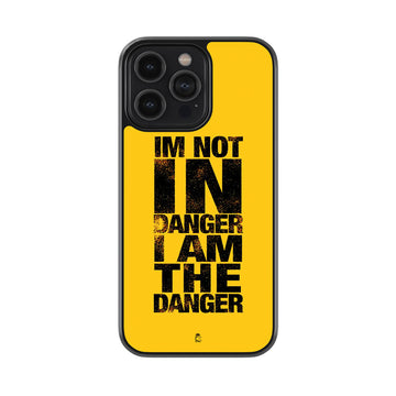 I am the Danger Glossy Metal Case