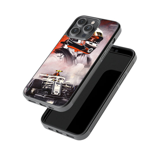 Chrles Leclerc Driver Glossy Metal Case