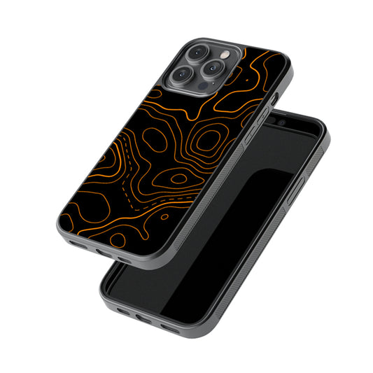 Copper Topography Glass Case