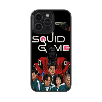 Squid Game Fans Glossy Metal Case