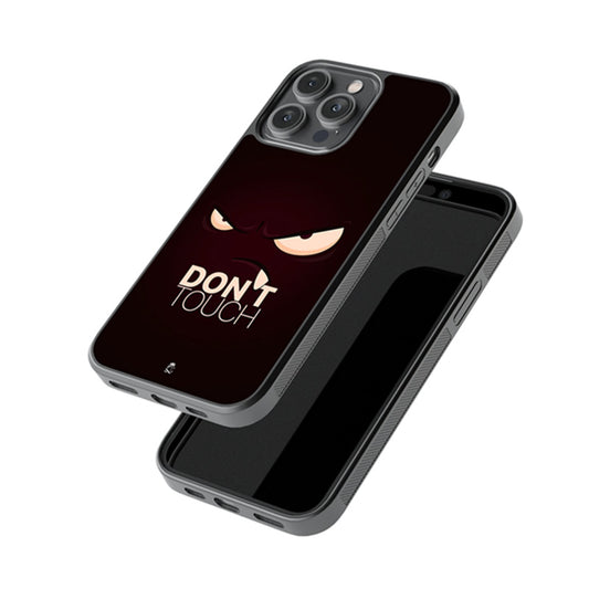 Don't Touch Glossy Metal Case