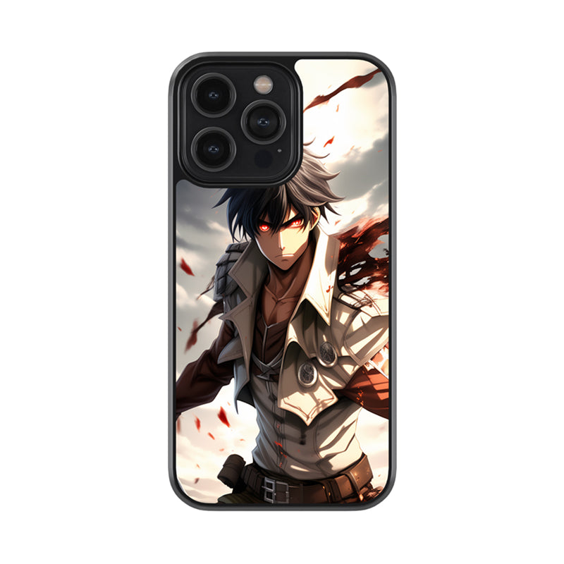 Rage Of Eren Glossy Metal Case