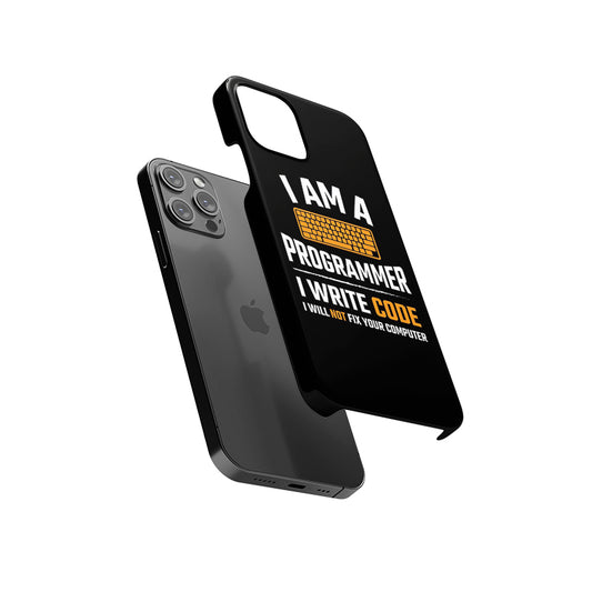 I am a Programmer Slim Hard Case