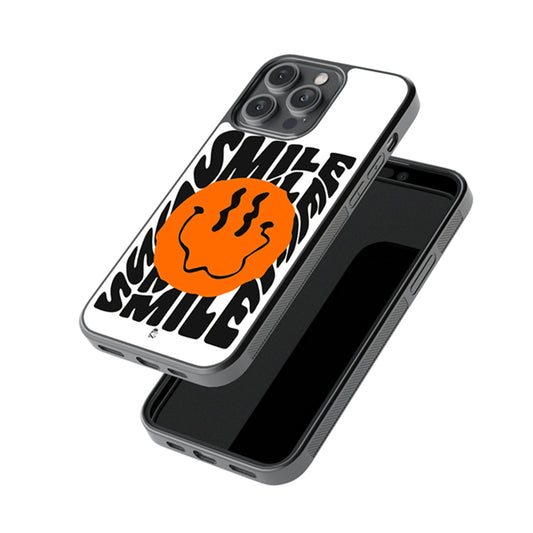 Melting Smile Glossy Metal Case