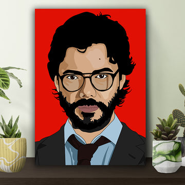 Professor Art Poster