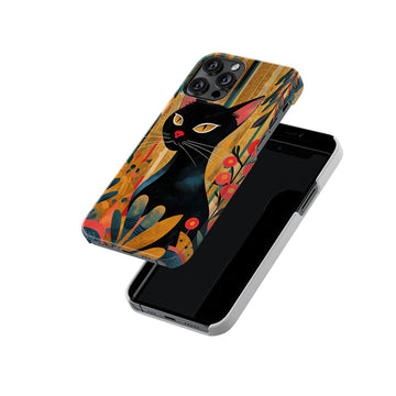 Slim Black cat Slim Hard Case
