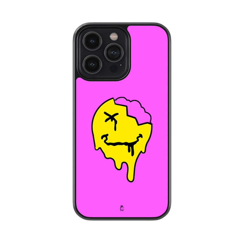 Melting Smile Glossy Metal Case