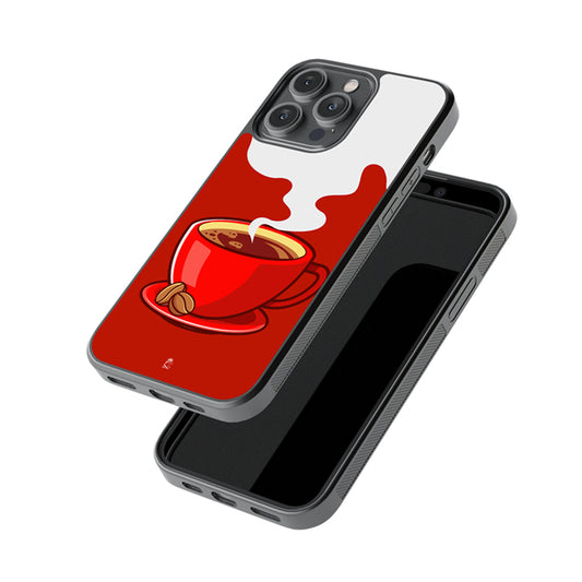 Red Beans Glossy Metal Case