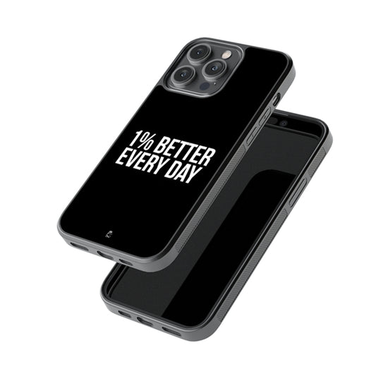 Better Every Day Glossy Metal Case