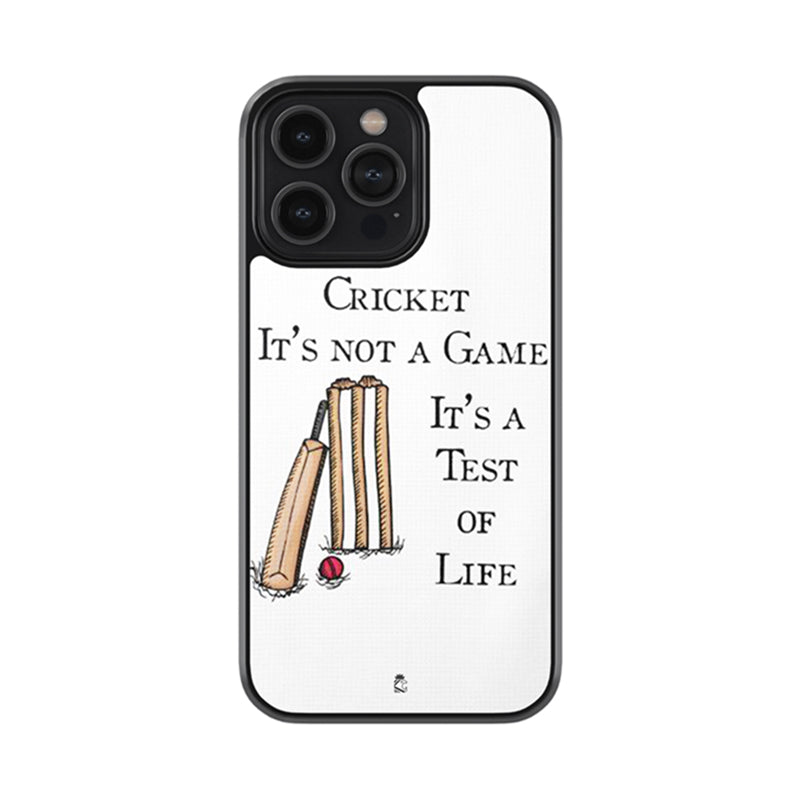 It's a Test of Life Glossy Metal Case