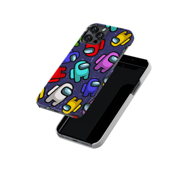 Imposters Pattern Slim Hard Case
