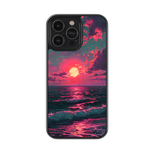 Sea Glossy Metal Case