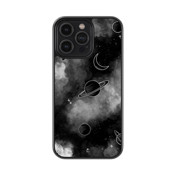 Black Space Glossy Metal Case