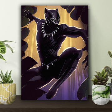 The Real Hero Black Panther Poster