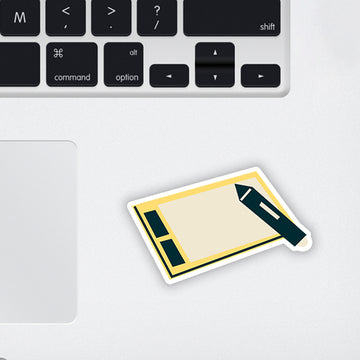 Designer Pad Laptop Sticker