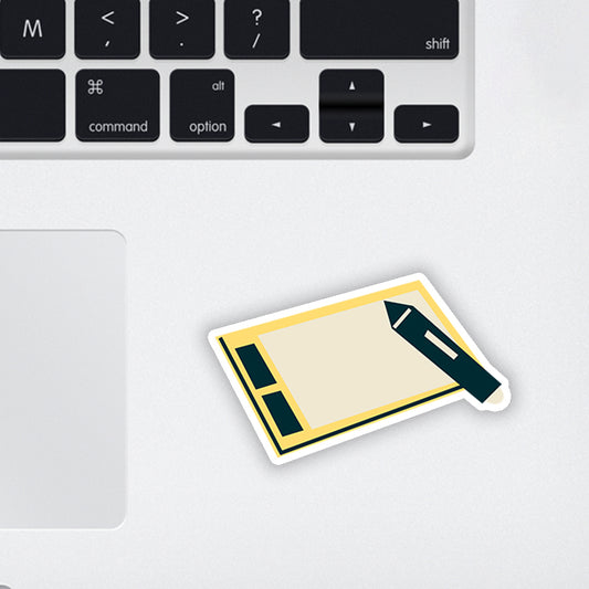 Designer Pad Laptop Sticker