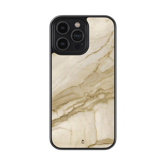 Sepia Granite Glossy Metal Case