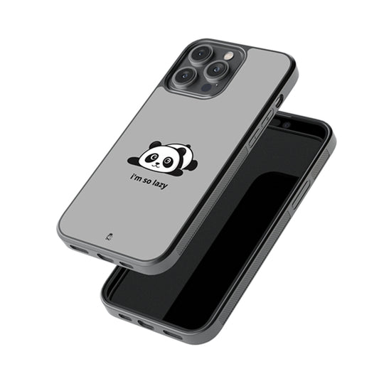Lazy Panda Glossy Metal Case