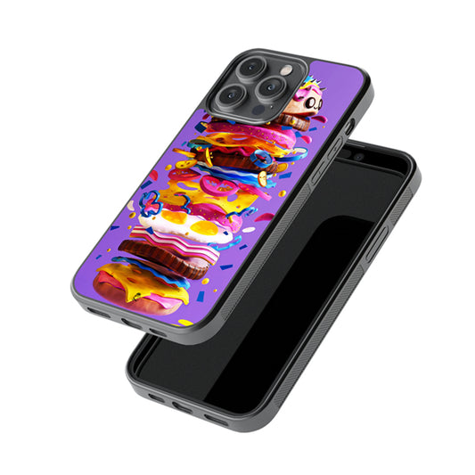 Tower Burger Glossy Metal Case