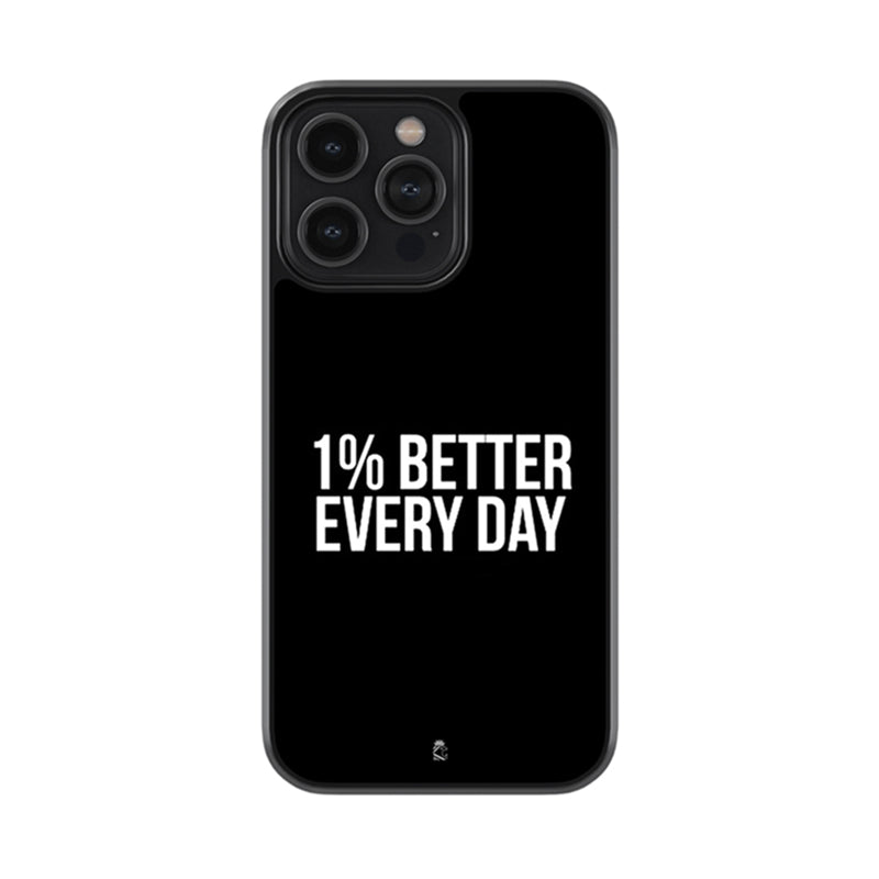 Better Every Day Glossy Metal Case
