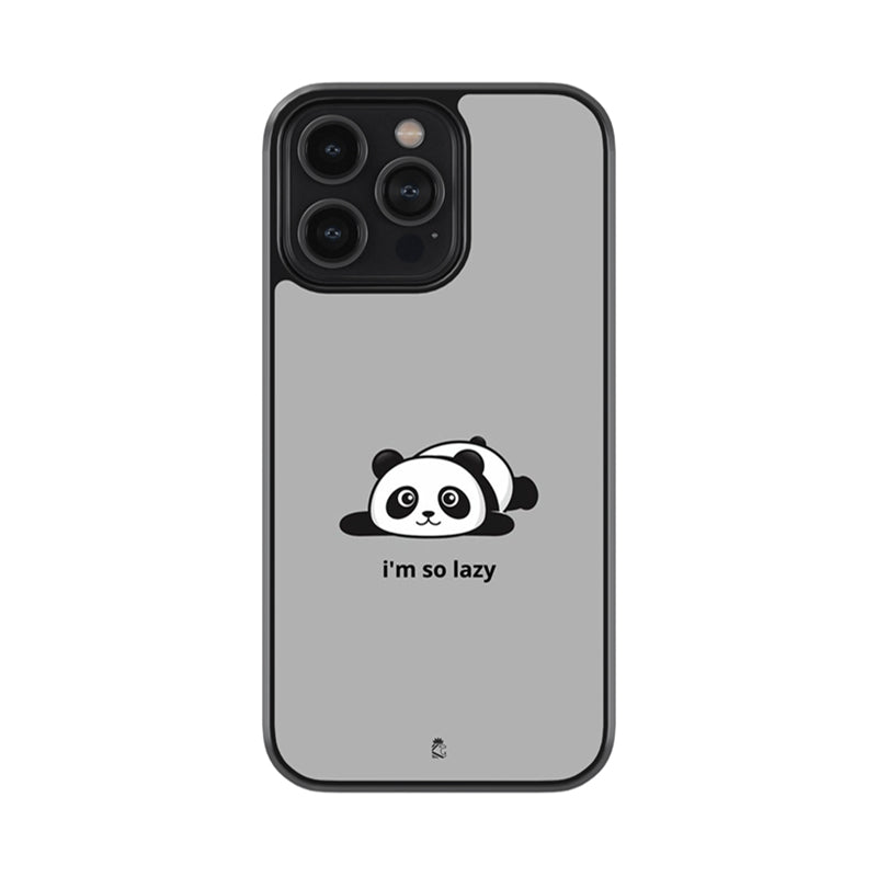 Lazy Panda Glossy Metal Case