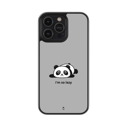 Lazy Panda Glossy Metal Case