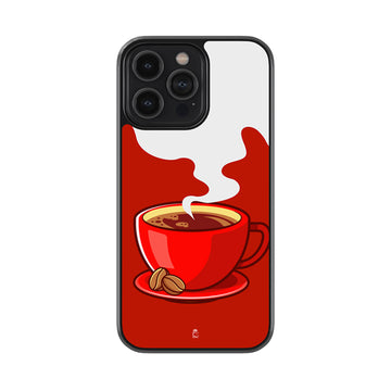 Red Beans Glossy Metal Case