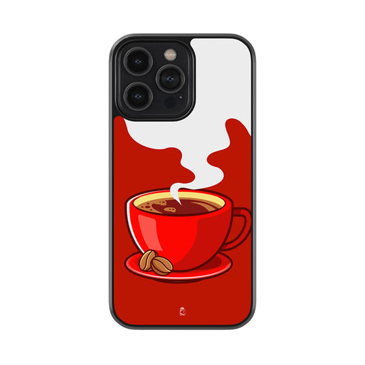 Red Beans Glossy Metal Case