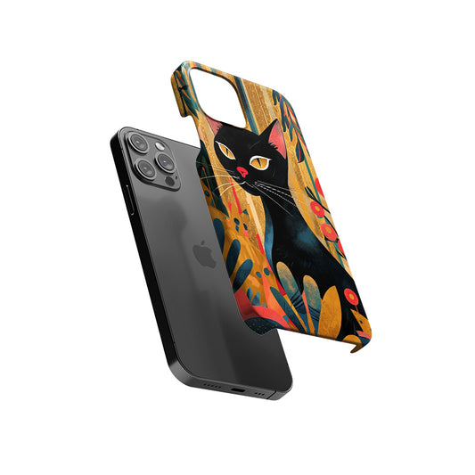 Slim Black cat Slim Hard Case