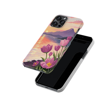 Morning Tulip Bloom Slim Hard Case