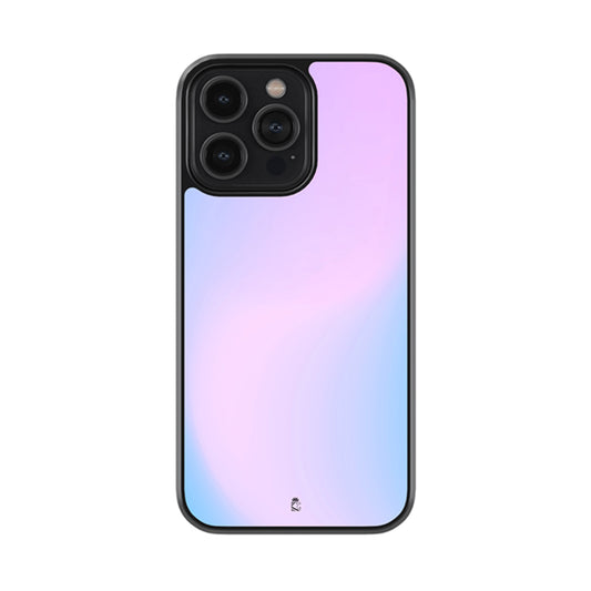 Pale Blue Glossy Metal Case