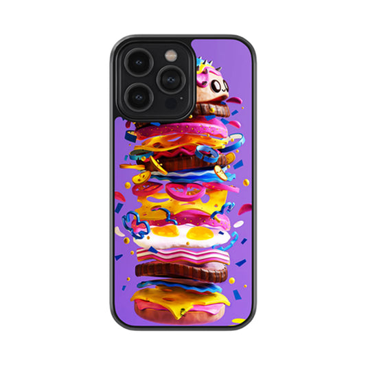 Tower Burger Glossy Metal Case