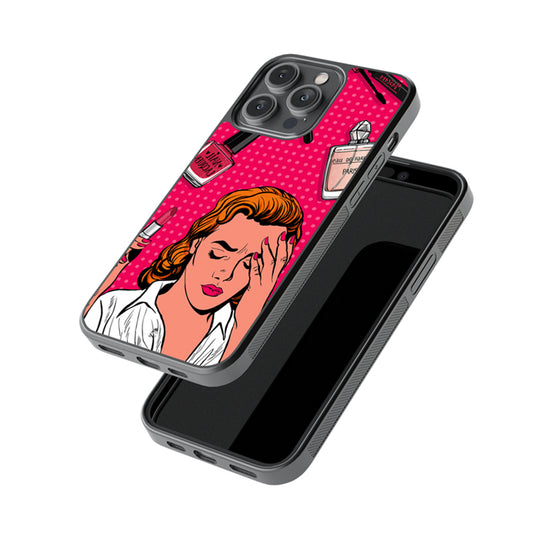Cosmetic Lover Glossy Metal Case