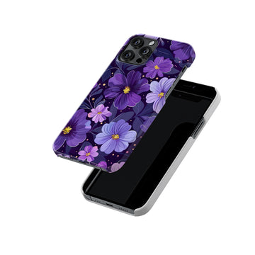 Lavender Floral Slim Hard Case