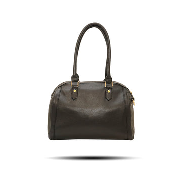 Roars Eccentric Charcoal Leather Duffle Bag