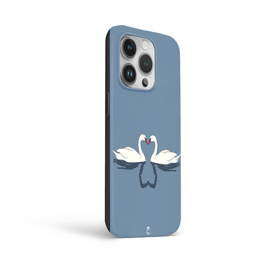 Swan Love Flexible Soft Silicone Case