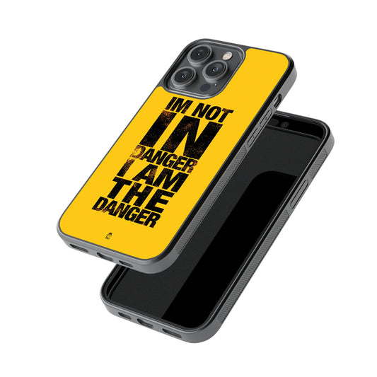I am the Danger Glossy Metal Case