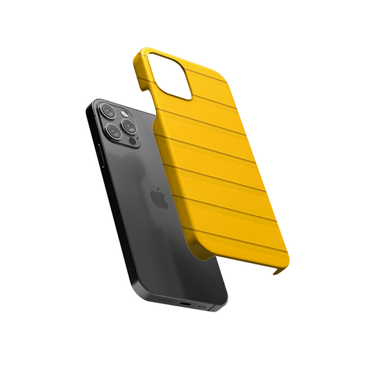 Yellow Stripes Slim Hard Case