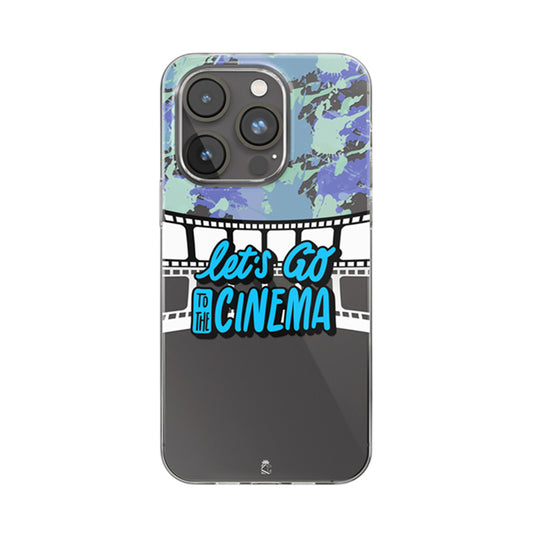 Let's go to the Cinema Clear Silicone Case