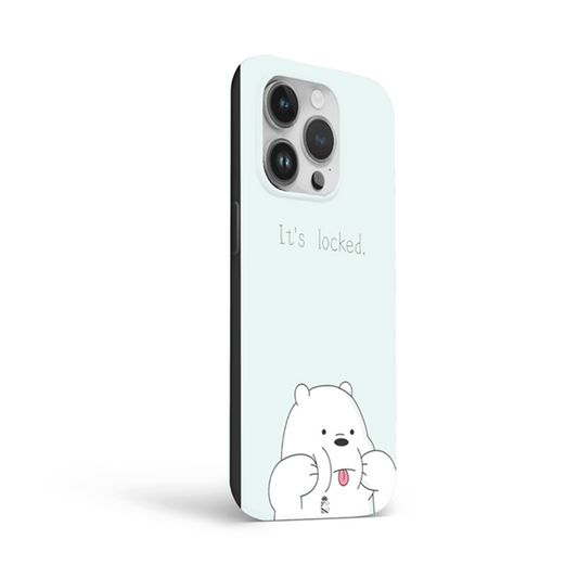 It's Locked Flexible Soft Silicone Case