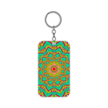 Desi Flower Keychain