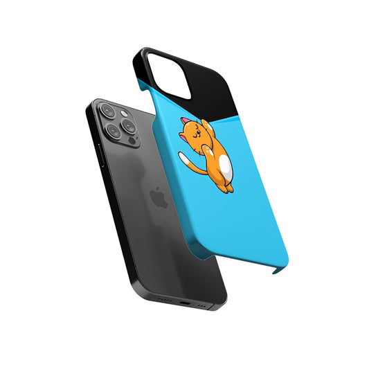 Tearing Playful Cat Slim Hard Case