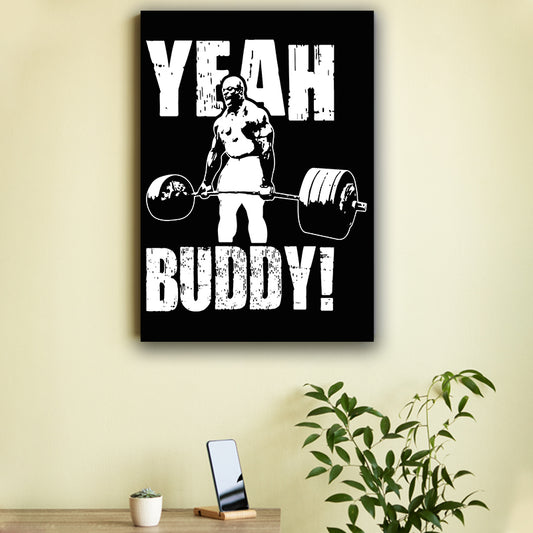 Yeah Buddy Deadlift Poster
