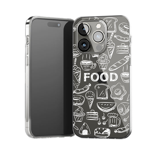 Foodie Clear Silicone Case