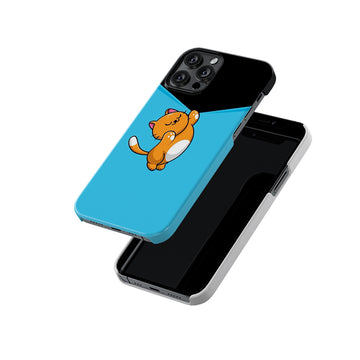 Tearing Playful Cat Slim Hard Case