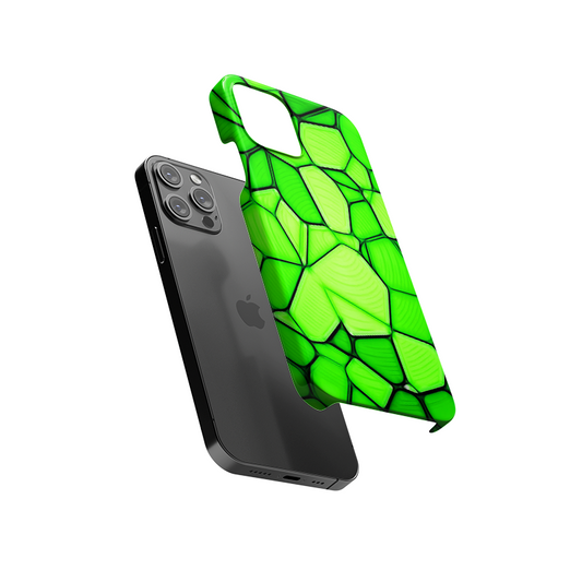Green Stones Slim Hard Case