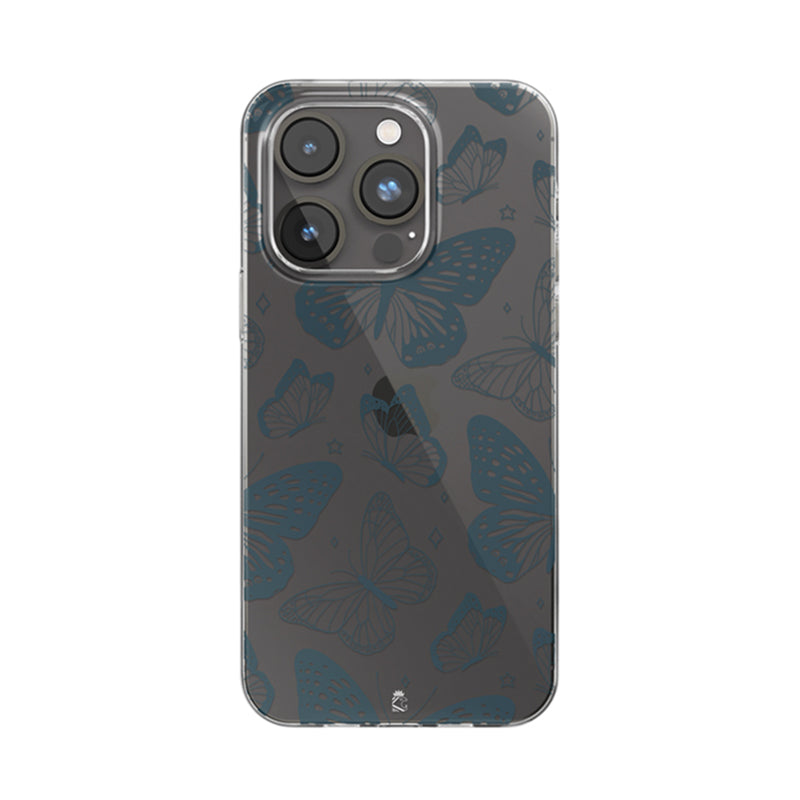 Butterflies Clear Silicone Case