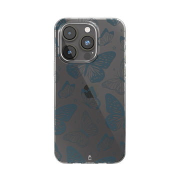 Butterflies Clear Silicone Case