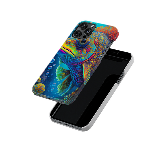 Abstractive Fish Slim Hard Case